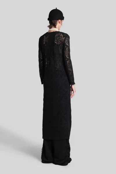 Benmoyal Long Dress In Black