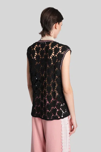 Benmoyal Vest In Black