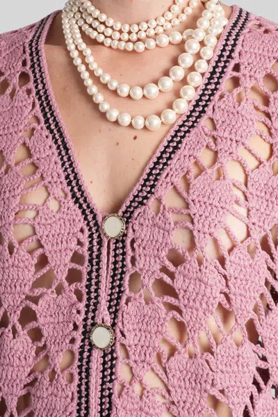 Benmoyal Vest In Pink