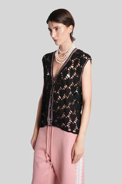 Benmoyal Vest In Black