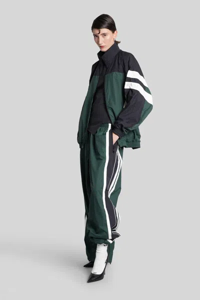 Vetements Sweatshirt In Green Nylon In Green