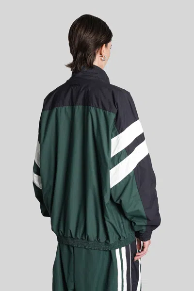 Vetements Sweatshirt In Green Nylon In Green