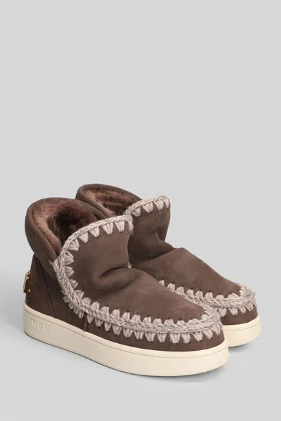 Mou New Eskimo Sneaker Sneakers In Brown