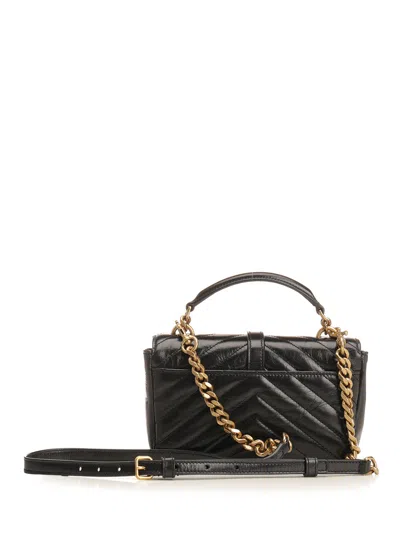 Saint Laurent College Handbags Black In Black