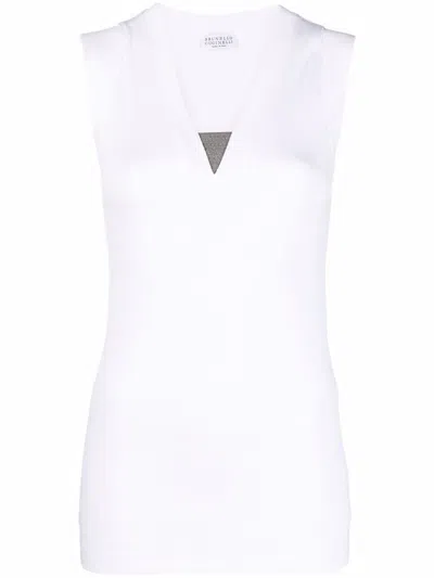 Brunello Cucinelli Cotton Tank Top