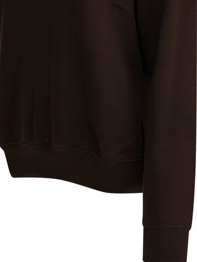 Polo Ralph Lauren Crewneck Sweatshirt With Pony Sweatshirts Brown In Black