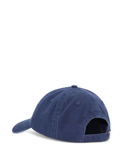 Ganni Logo Cotton Baseball Cap