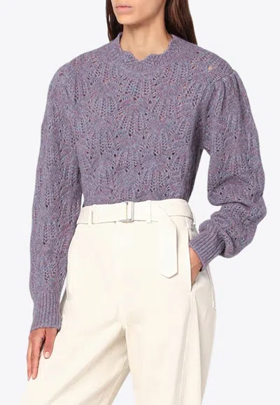 Isabel Marant Étoile "celestine" Sweater In Purple