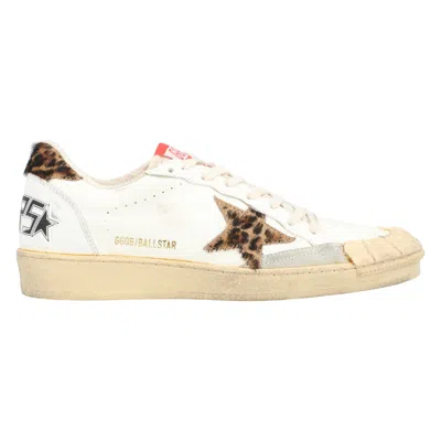 Golden Goose Ball Star Sneakers In Nude