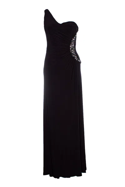 Blumarine Blugirl Black Evening Gown In Black