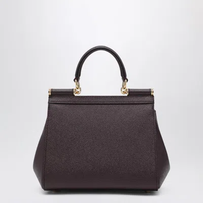 Dolce & Gabbana Medium Sicily Handbag In Must Color In Black