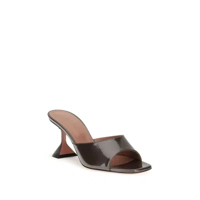 Amina Muaddi Lupita Sandals In Brown