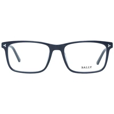 Bally Black Men Optical Frames In Blue