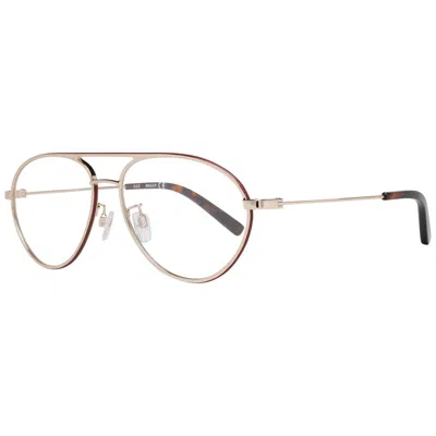 Bally Rose Gold Men Optical Frames In Gold
