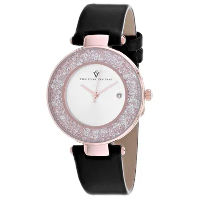 Christian Van Sant Women's Silver Dial Watch
