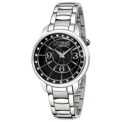 Just Cavalli Trendy Crystals Women's Watch In Metallic