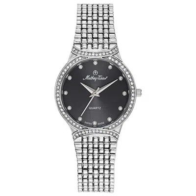 Mathey-tissot Women's Black Dial Watch In Metallic