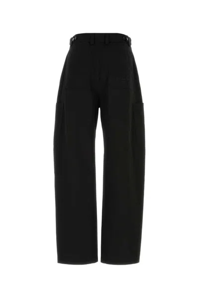 Givenchy Men Black Cotton Cargo Pant In Black