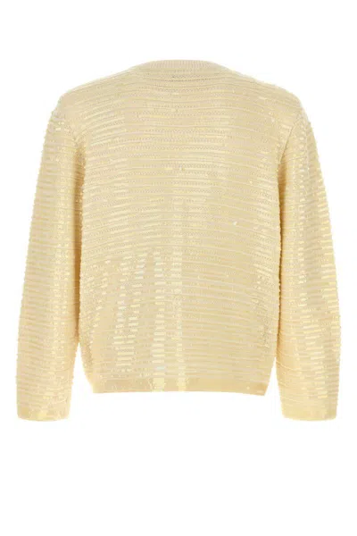 Bode Sequin Spotlight Embellished Wool Cardigan In Multi