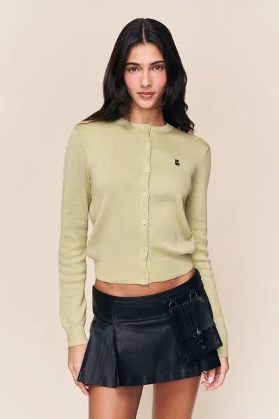 Danielle Guizio Ny Onyx Leather Cargo Mini Skirt In Multi