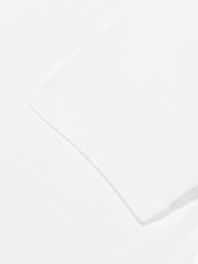 Balmain Boys Stripe Logo T-shirt In White