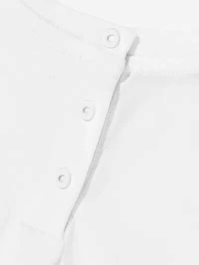 Balmain Baby Logo T-shirt In White