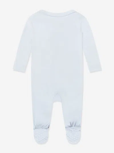 Stella Mccartney Baby Boys Jersey Babygrow Set In Blue