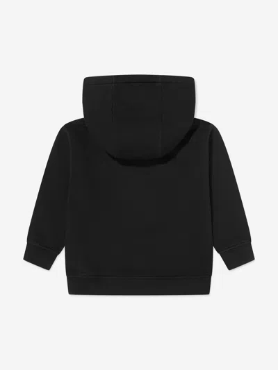 Stella Mccartney Girls Logo Hoodie In Black