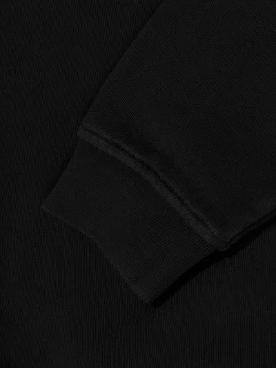 Stella Mccartney Girls Logo Hoodie In Black