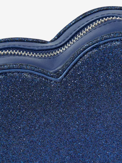 Stella Mccartney Girls Swan Heart Shoulder Bag In Multi