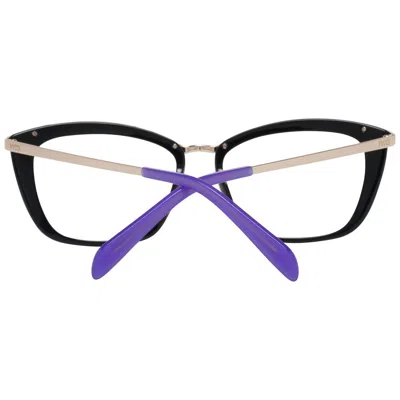 Pucci Emilio  Black Metal & Plastic Glasses Women's (frames) In Black