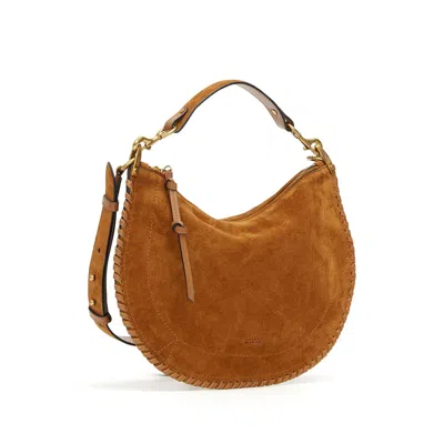Isabel Marant Marant Oskan Zip Around Shoulder Bag With Soft Design In Brown