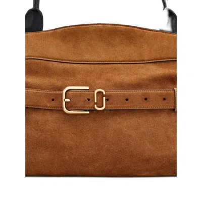 Marc Jacobs The Satchel Suede Leather Shoulder Bag