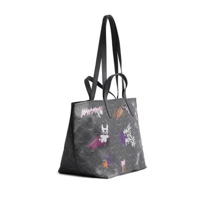 Zadig & Voltaire Womens Road Z Shopper Xl Coated-canvas Tote Bag In Gray