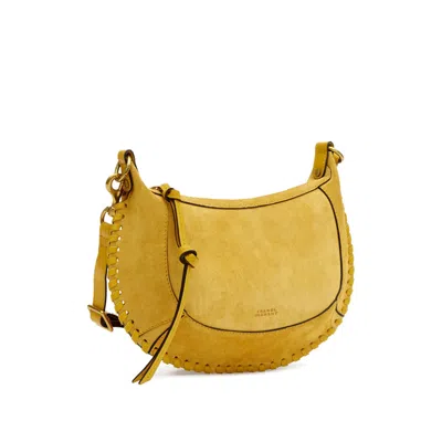 Isabel Marant Shoulder Bag Adjustable Strap Front Back Pockets In Yellow