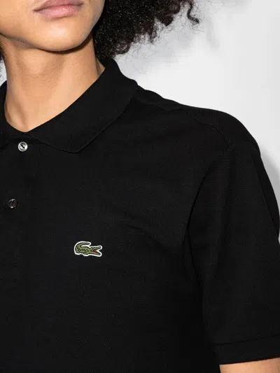 Lacoste Classic Fit Original L.12.12 Polo Clothing In Black