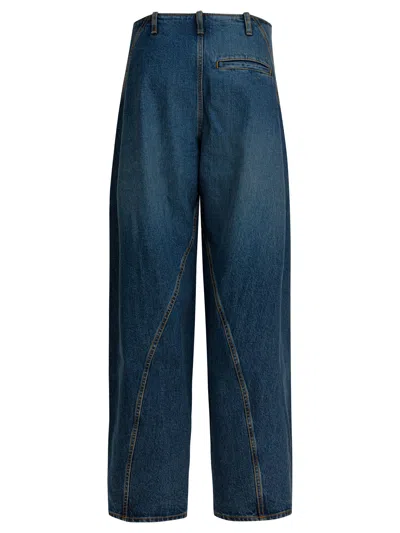 Alaïa "cargo" Jeans In Blue