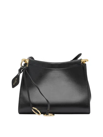 Alaïa "le Click" Shoulder Bag In Black