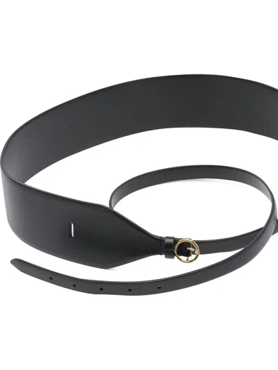 Alaïa Wide Double Leather Belt