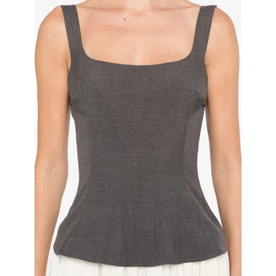 Stine Goya Square-neck Midi Dress In Multi