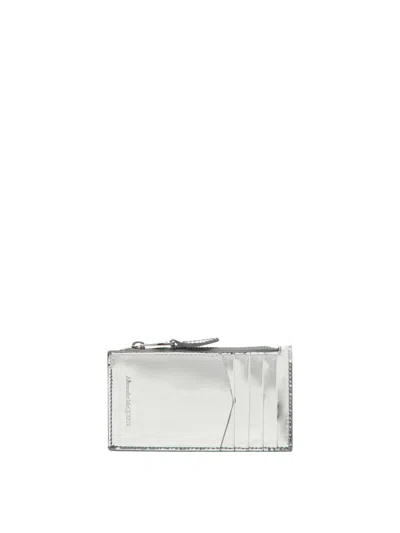 Alexander Mcqueen Women Wallets & Card Holders In Gray
