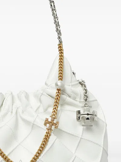 Tory Burch Mini Fleming Soft Distressed Drawstring Bag