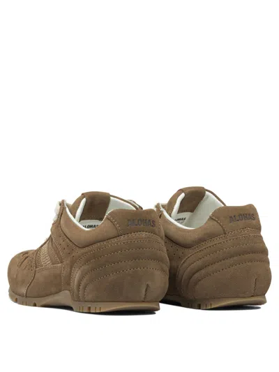 Alohas Tb.56 Suede Cream Leather Sneakers
