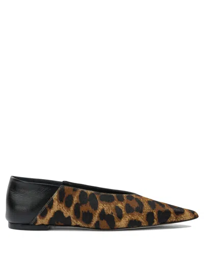 Ammb Milano "cavallino" Ballet Flats In Animal Print