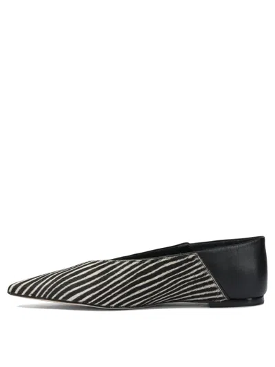 Ammb Milano "cavallino" Ballet Flats In Black