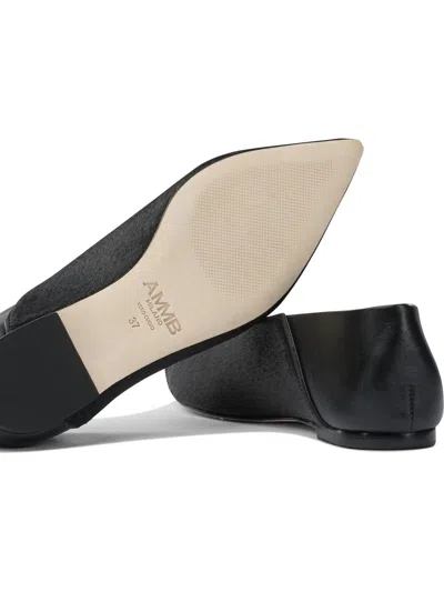 Ammb Milano "cavallino" Ballet Flats In Black