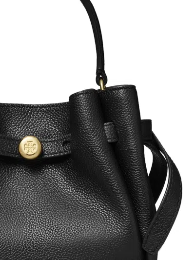 Tory Burch Romy Mini Leather Bucket Bag