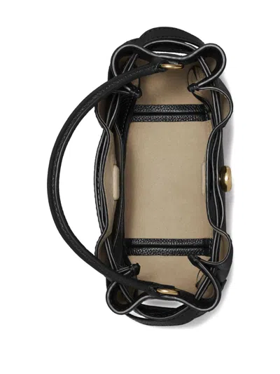 Tory Burch Romy Mini Leather Bucket Bag