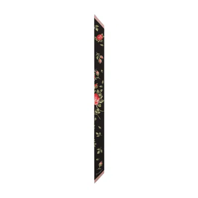 Dolce & Gabbana Floral Bouquet Scarf In Multi