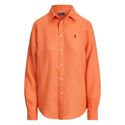 Ralph Lauren Shirts Orange In Orange